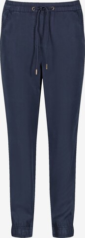 TAIFUN Tapered Pants in Blue: front