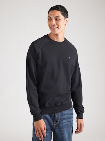 NAPAPIJRI Sweatshirt 'B-NEDLES C' in Black: front