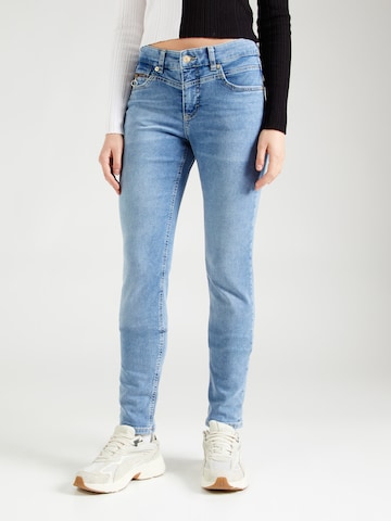 MAC Slimfit Jeans 'Rich' in Blauw: voorkant