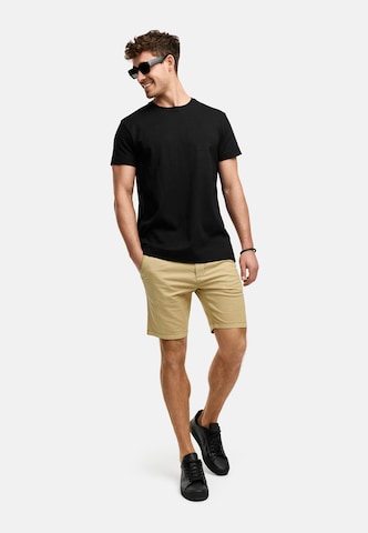 INDICODE JEANS Shirt 'Sander' in Zwart