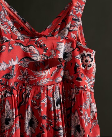 Superdry Sukienka w kolorze czerwony