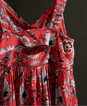 Robe Superdry en rouge