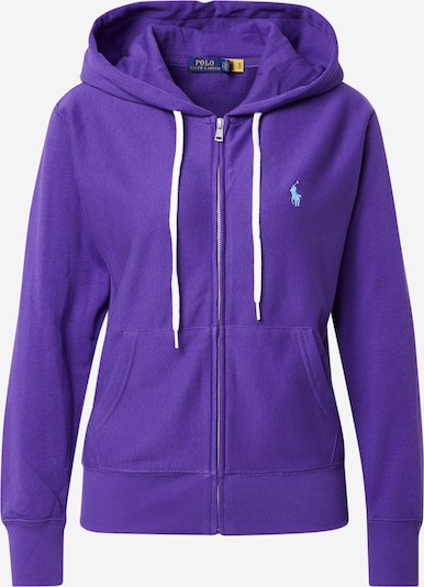POLO RALPH LAUREN Sweatjacke in dunkellila, Produktansicht