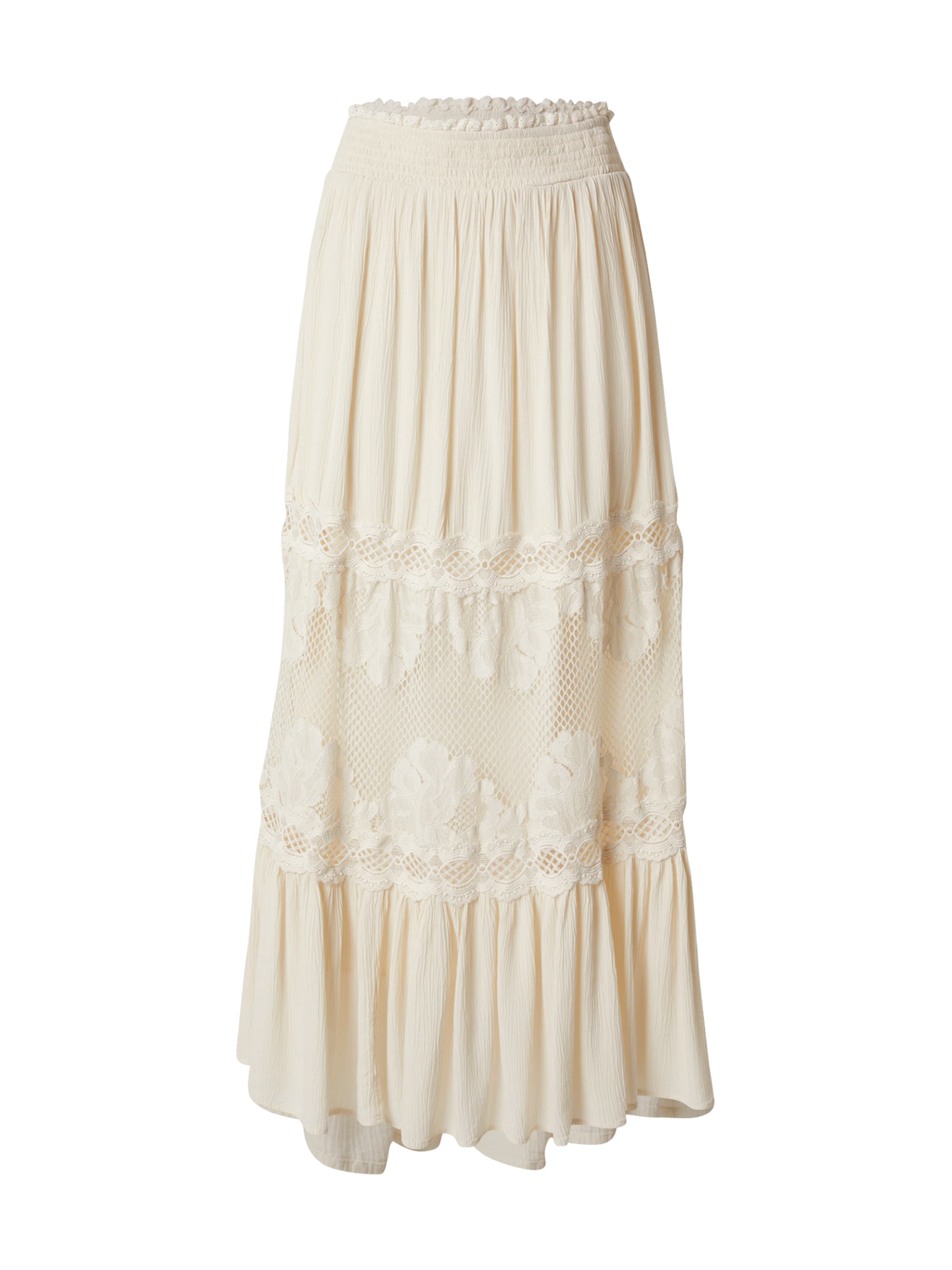 YAS Skirt 'YASMIZA' in Beige: front