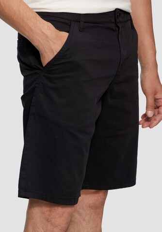 Wide Leg Pantalon chino QS en noir