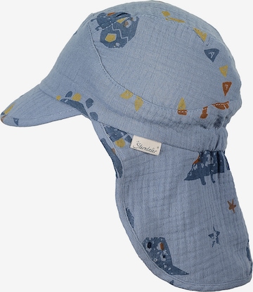 STERNTALER Beanie in Blue: front