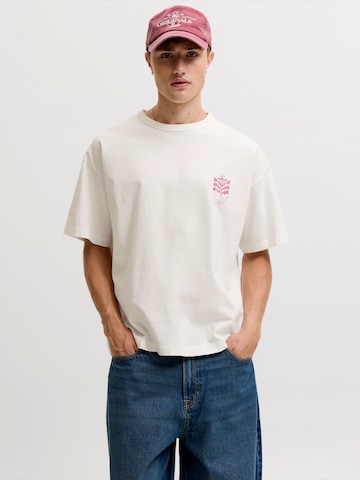 JACK & JONES - Camiseta 'JORSALAMANCO' en blanco