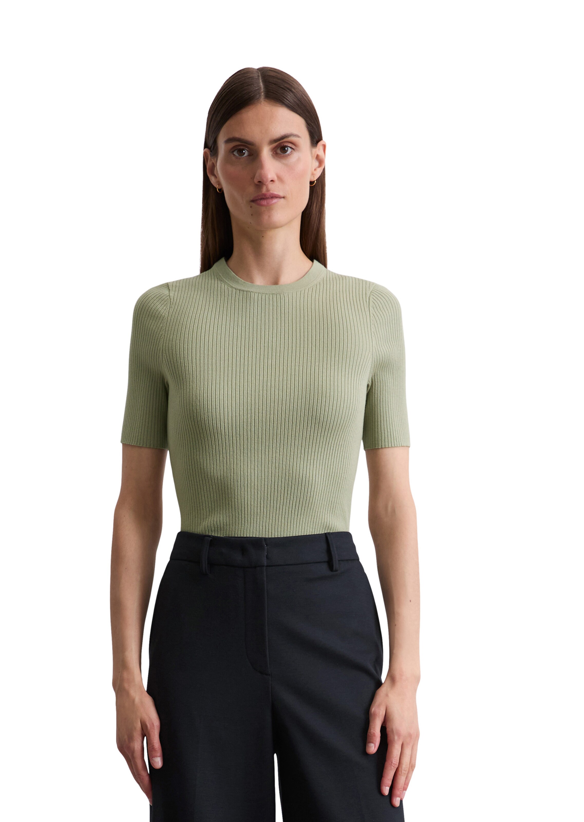 Pull-over Marc O'Polo en vert : devant