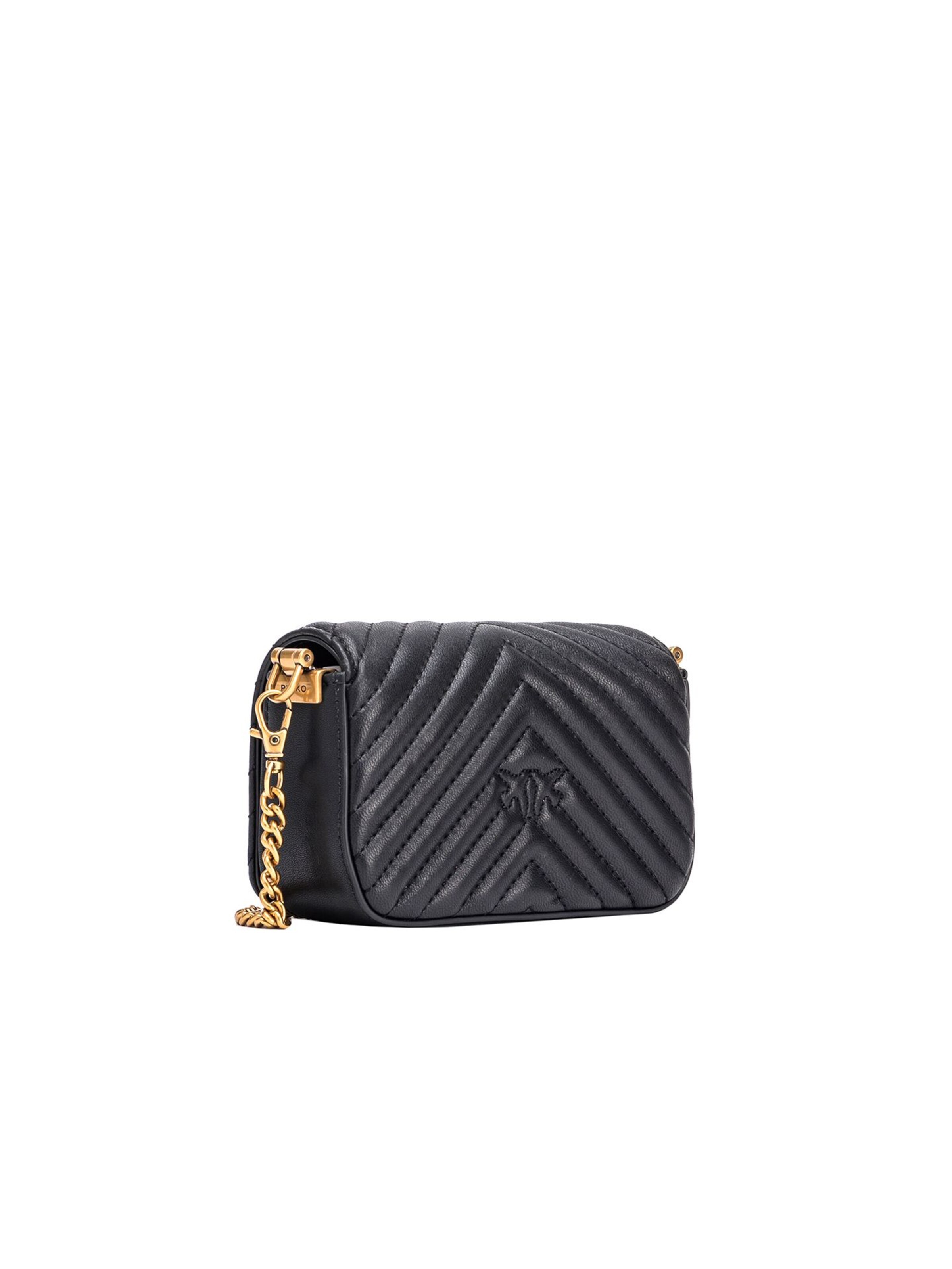 PINKO Schoudertas 'Pinko Crossbody Bag Black' in Zwart