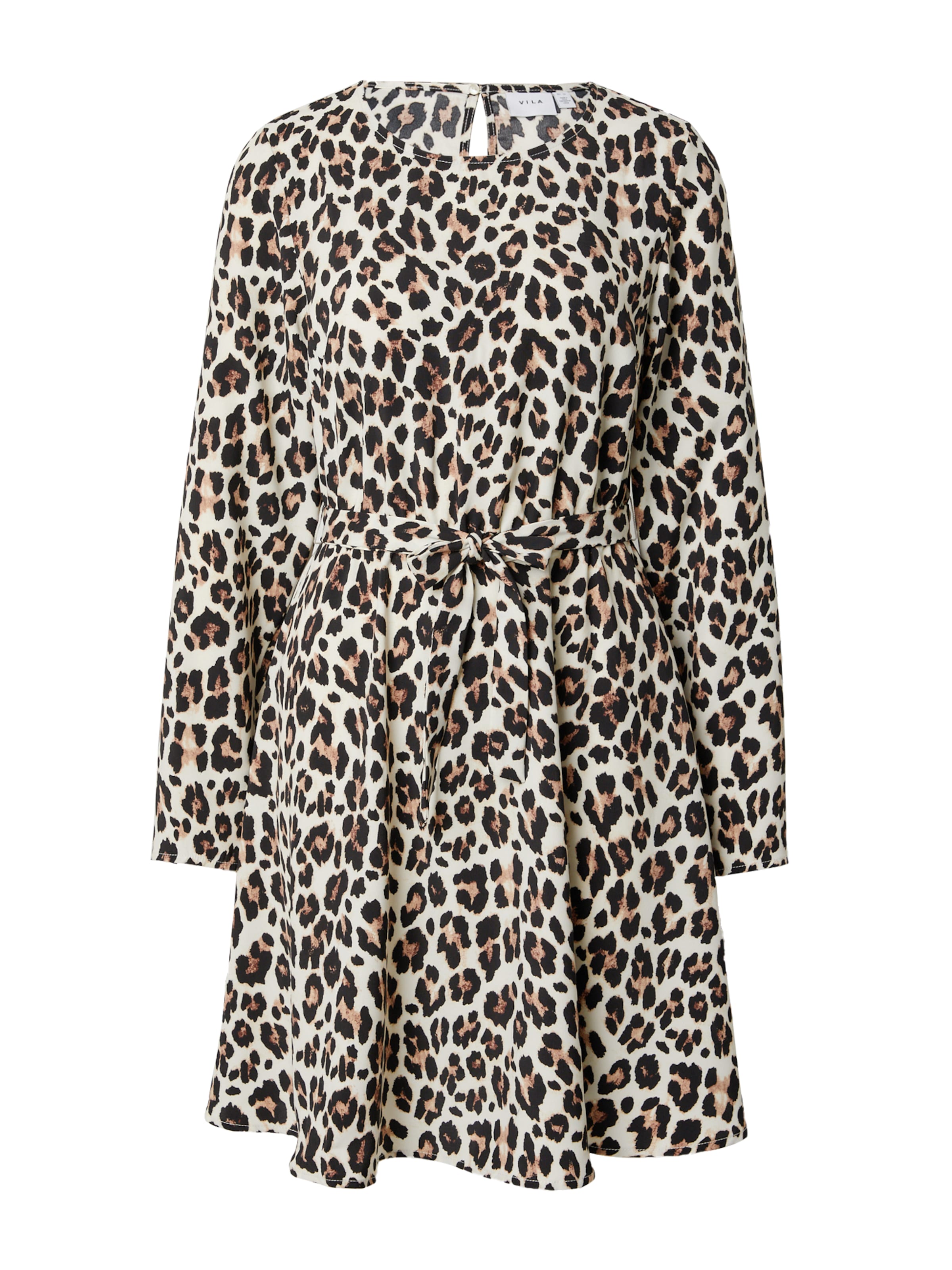 VILA Šaty 'KRISTINA' – černá: přední strana