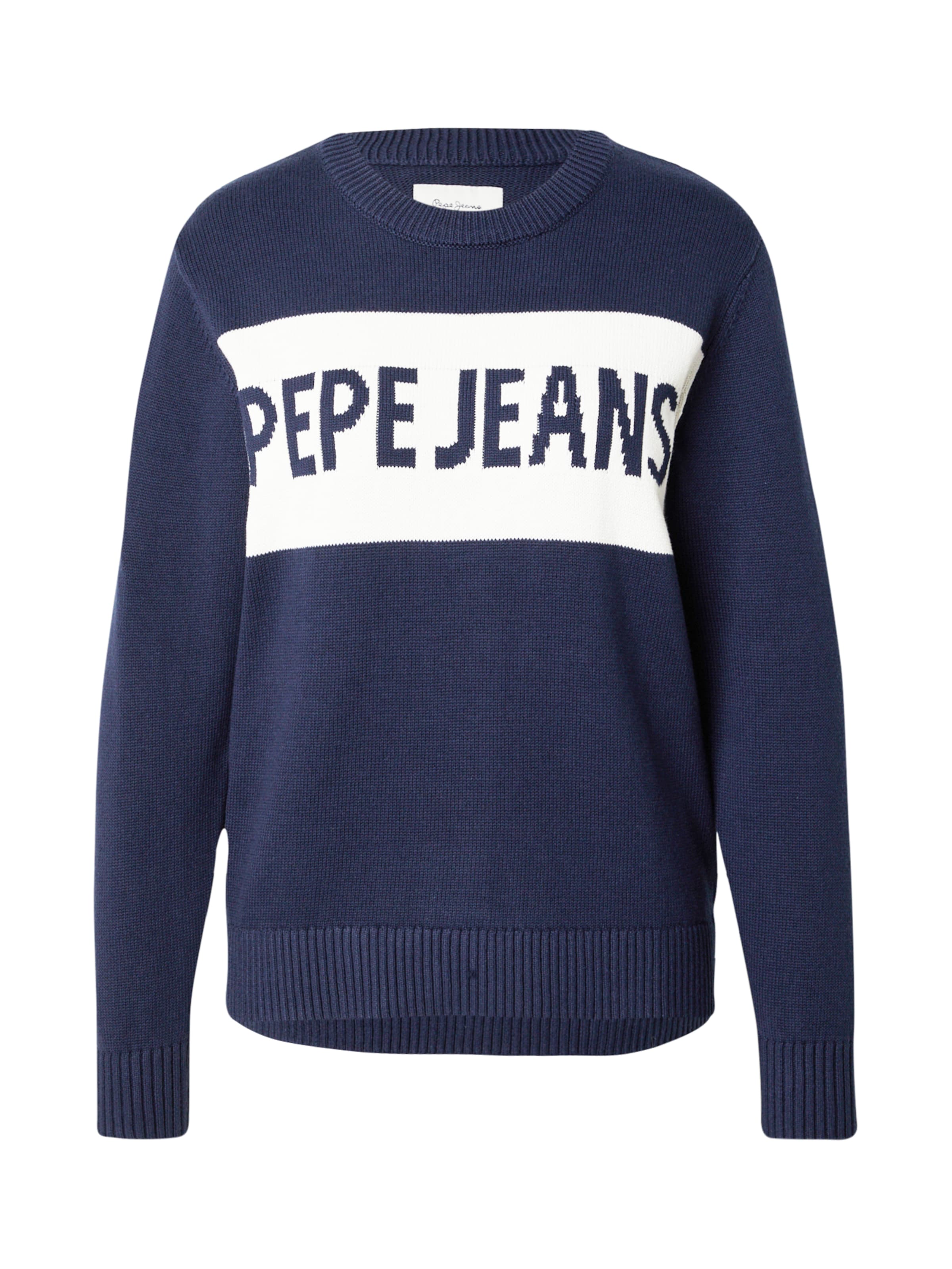 Pepe Jeans - Pullover 'NTARSIA' em azul: frente