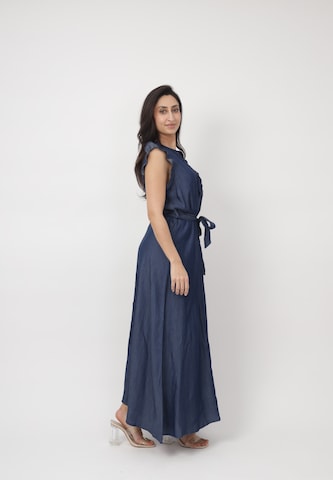 Elara Dress in Blue