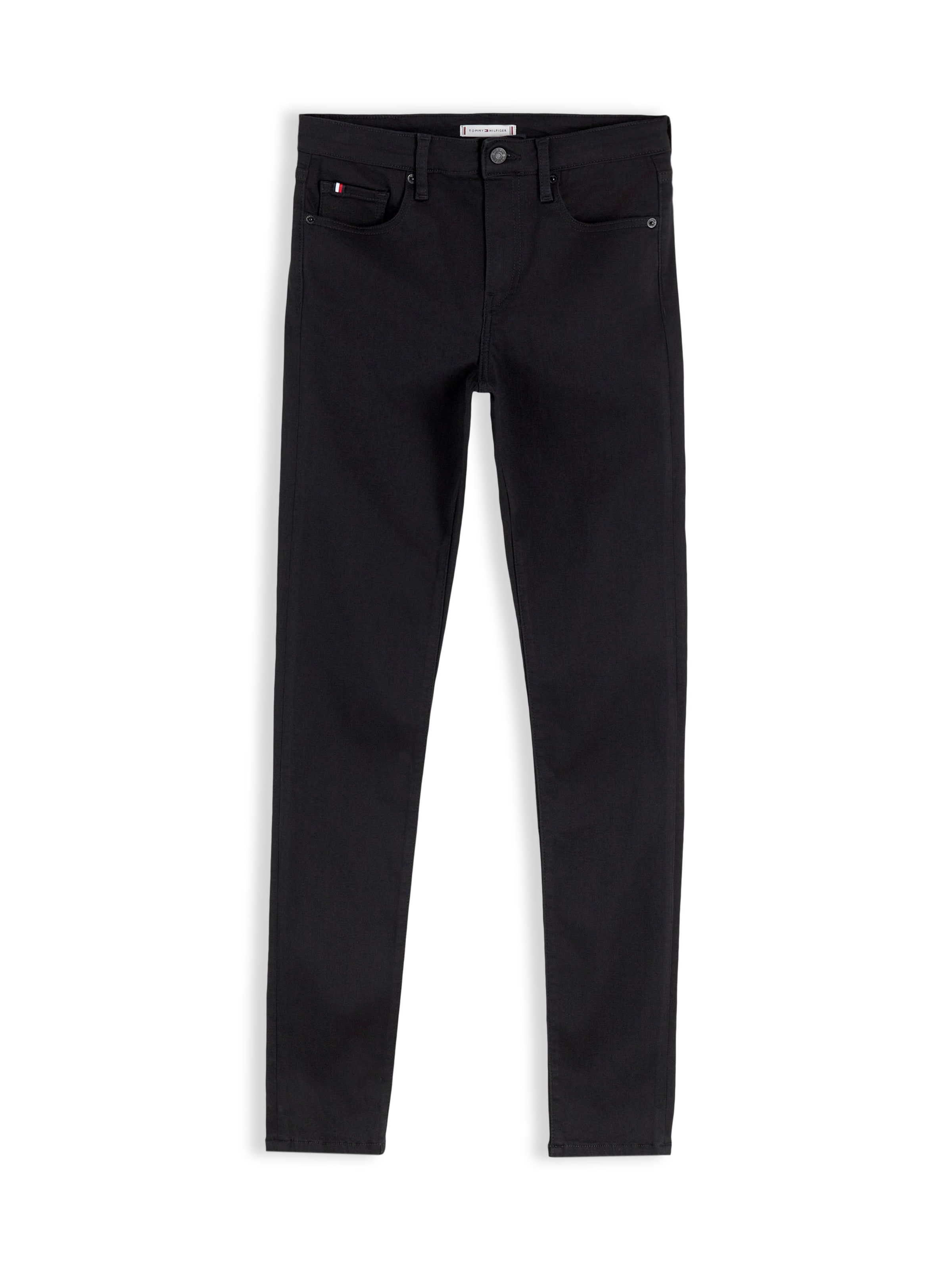 TOMMY HILFIGER Skinny Jeans 'COMO' in Schwarz: Vorderseite