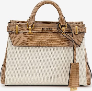 GUESS Handtasche 'Sestri' in Beige: predná strana