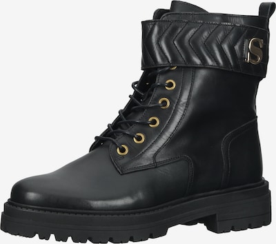 SCAPA Bottines à lacets en noir, Vue avec produit