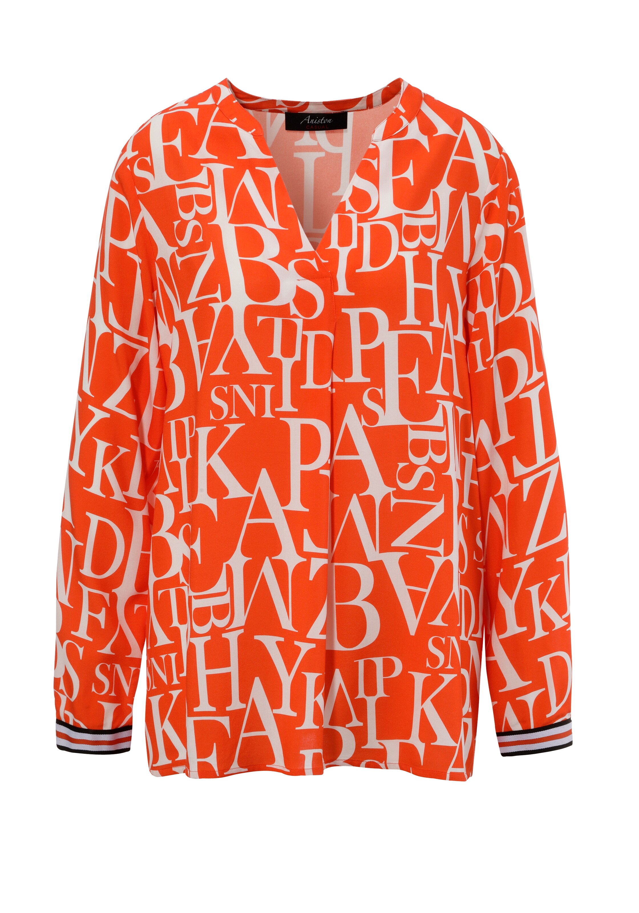 Aniston CASUAL Bluse in Rot: Vorderseite