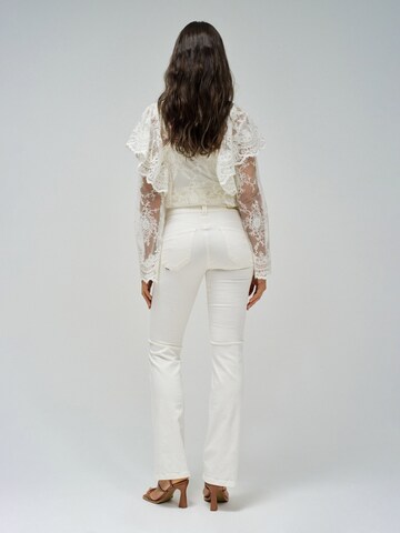 Salsa Jeans Skinny Jeans 'Secret' in White