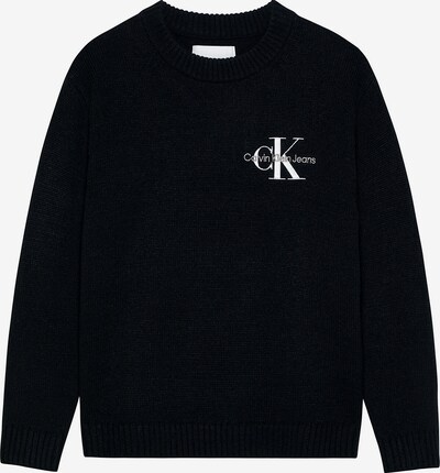 Calvin Klein Jeans Pullover in schwarz / weiß, Produktansicht
