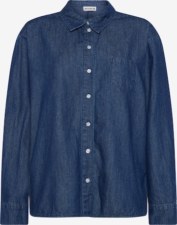 minimum Pusero 'Fern' värissä sininen: etupuoli