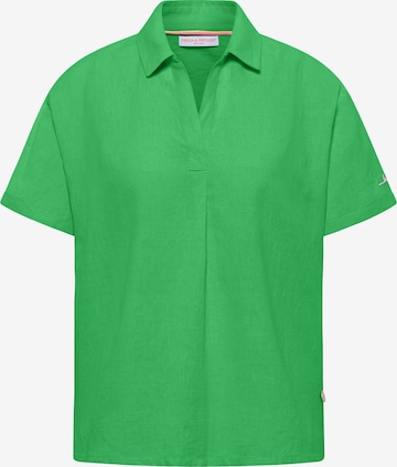 Frieda & Freddies NY Blouse in Green: front