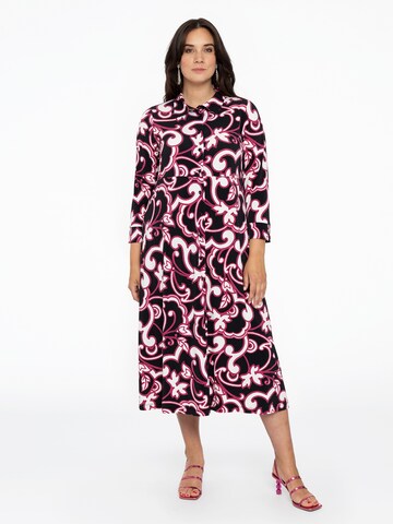 YOEK Kleid in Mischfarben