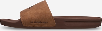 QUIKSILVER Mules 'Rivi' in Brown: front