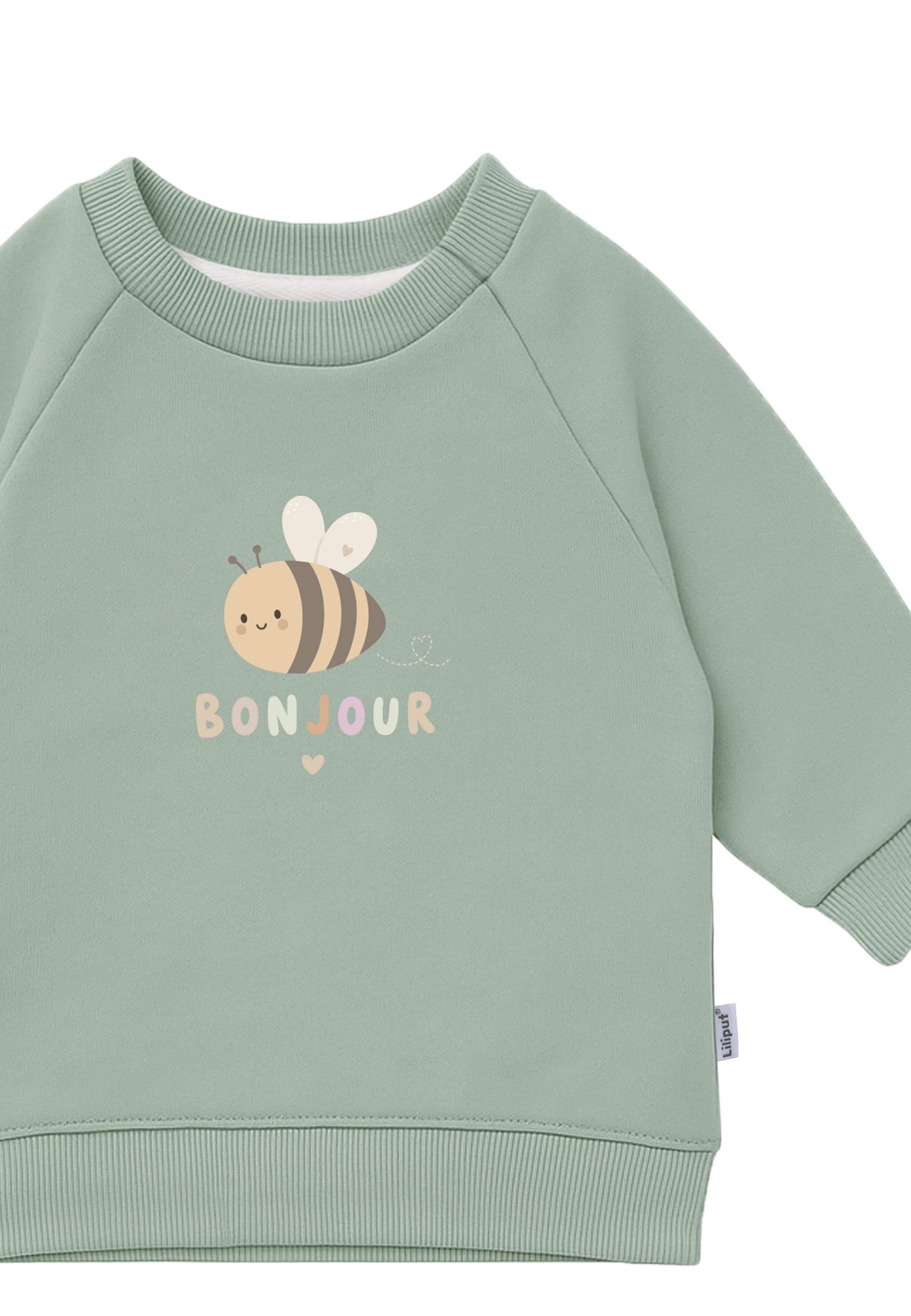 LILIPUT Sweatshirt 'Biene' in Grün