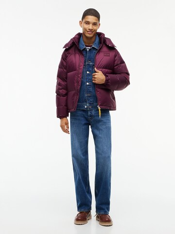 Tommy Jeans Winter jacket 'Alaska' in Purple