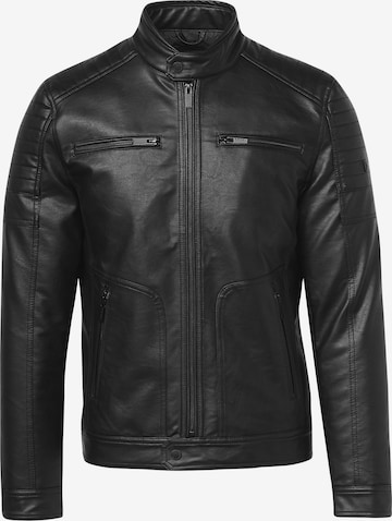 KOROSHIPrijelazna jakna - crna boja: prednji dio