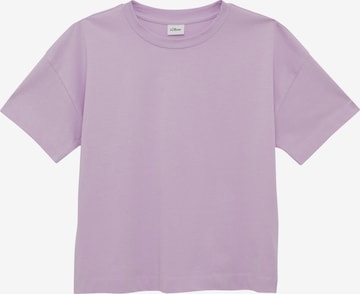 s.Oliver Shirt in Purple: front