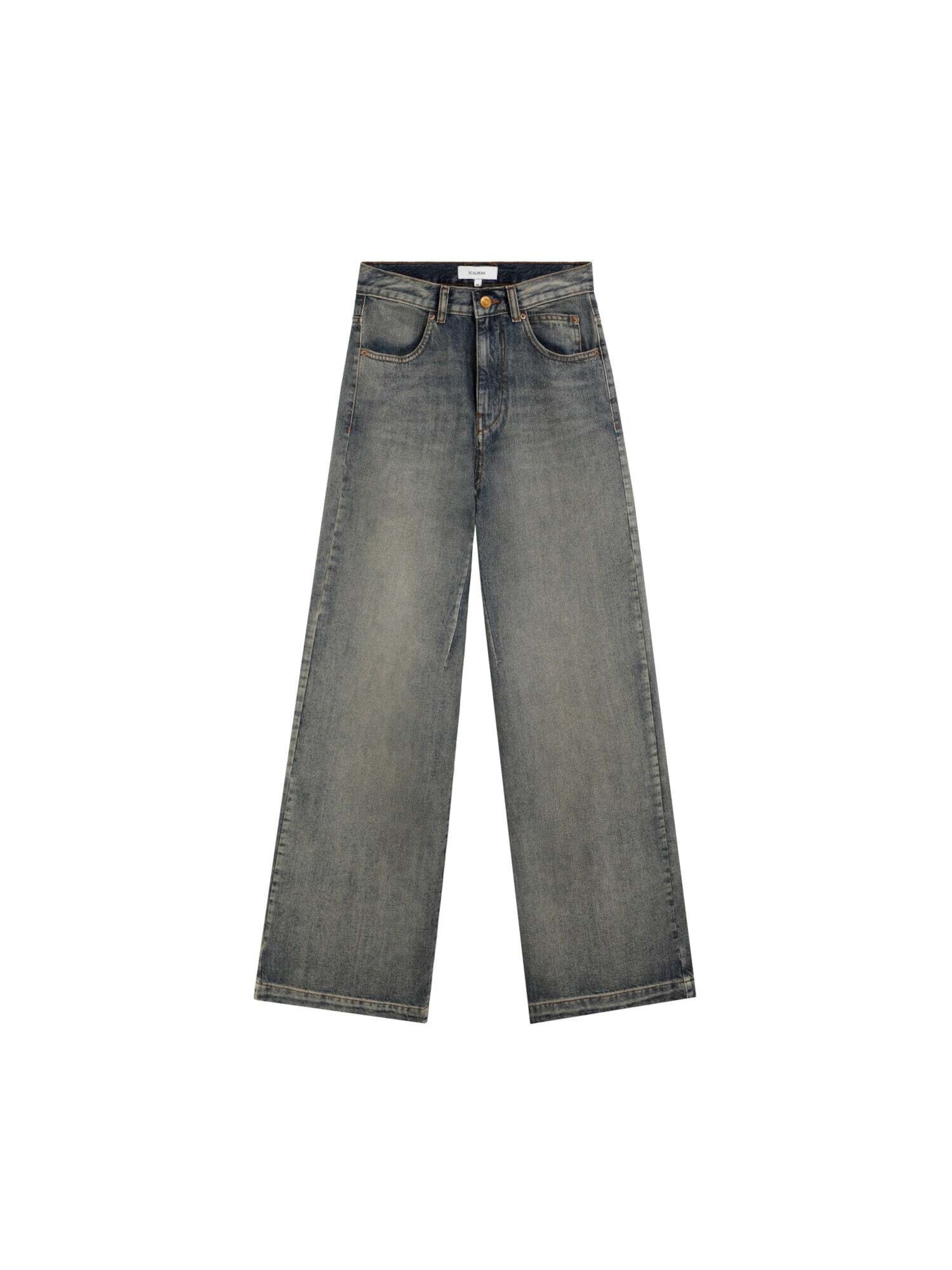 Scalpers Regular Sccool Denim Pant ' ' in Blau: Vorderseite