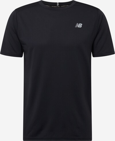 new balance Λειτουργικό μπλουζάκι σε μαύρο / λευκό, Άποψη προϊόντος