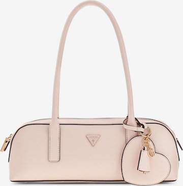 GUESS Schultertasche 'Isobel' in Pink: Vorderseite