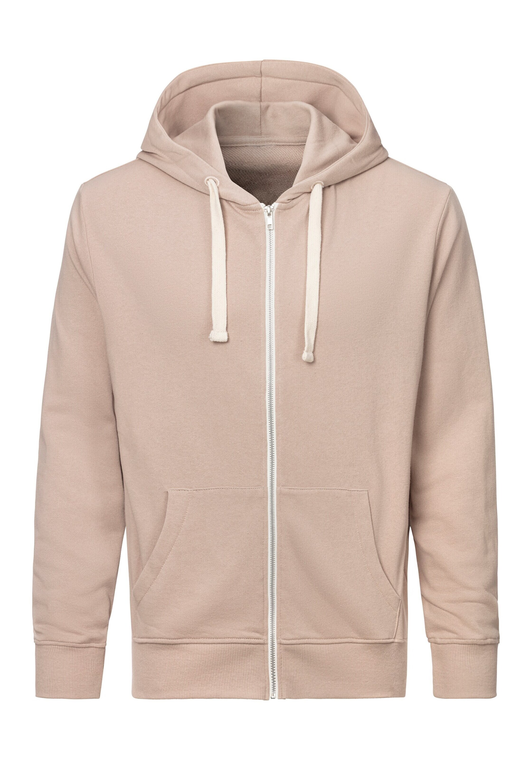 KangaROOS Sweatjacke in Beige: Vorderseite