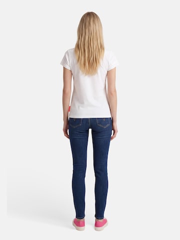 salzhaut Shirt 'Abbeldwatsch' in White