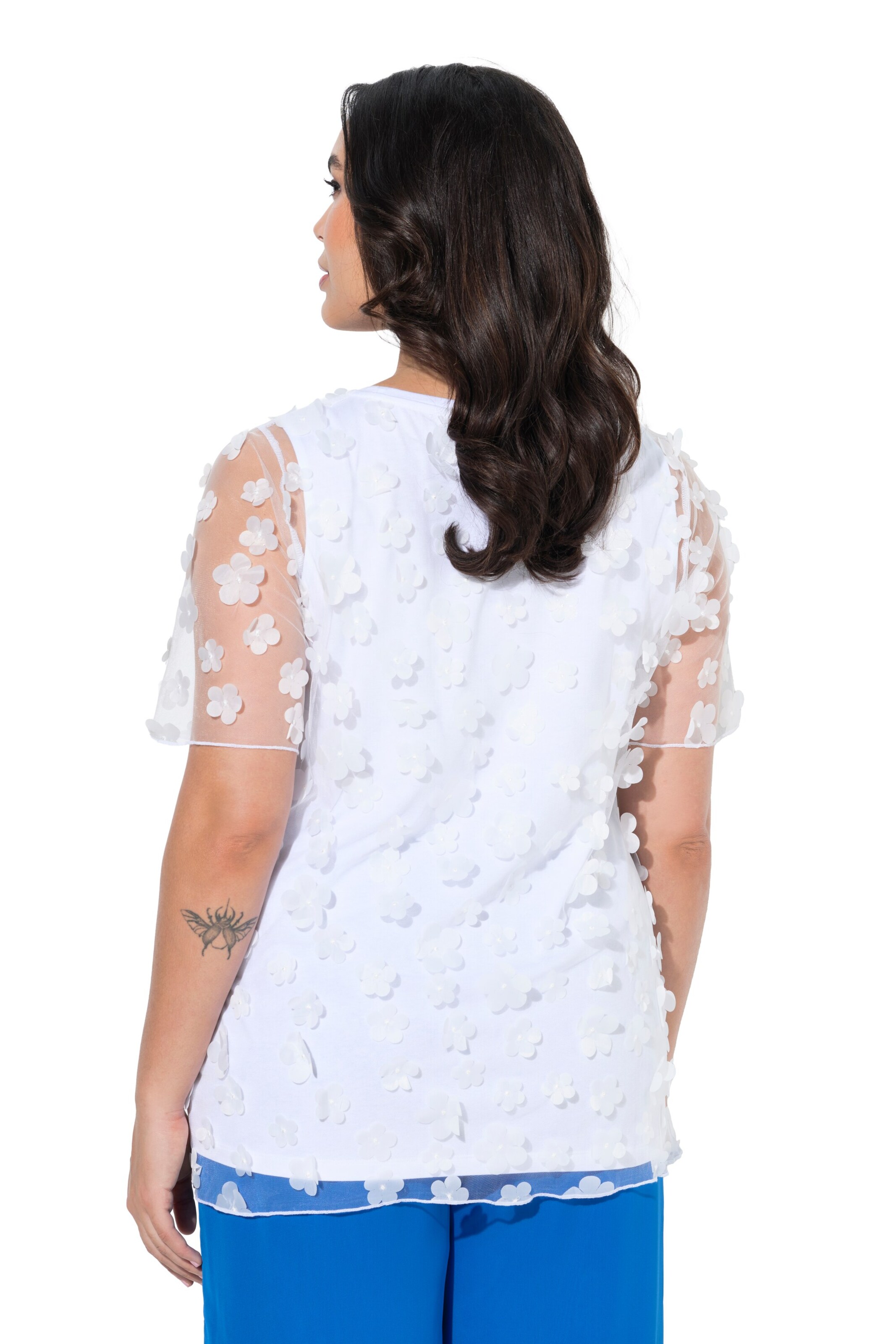 Ulla Popken Shirt in Weiß