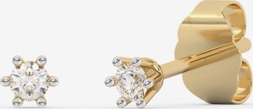 Boucles d'oreilles Diam Addict en or : devant