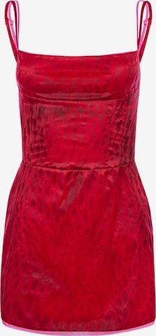 Robe EKCENTRIK en rouge : devant