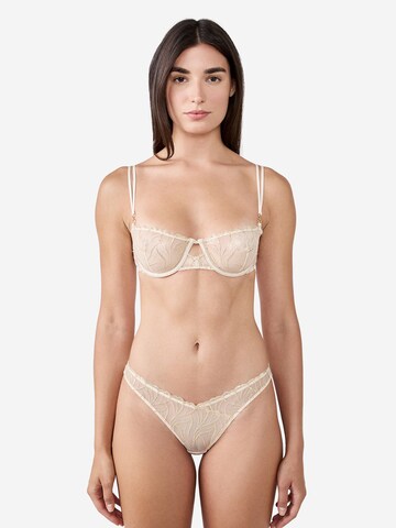 ETAM Balconette BH in Gold: Vorderseite