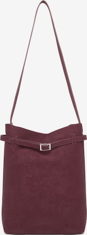 Miss Lulu Shoulder Bag in Red: front