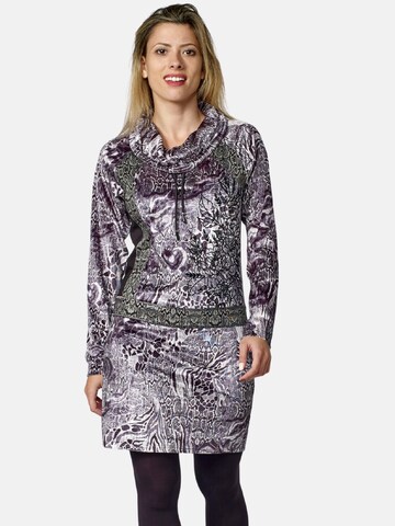 KOROSHI Kleid in Grau: predná strana