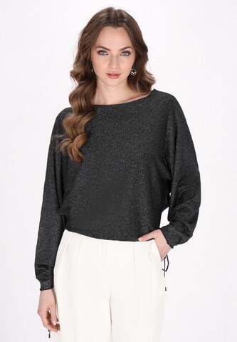 DreiMaster Klassik Свитер 'Classic Look' в Черный: спереди