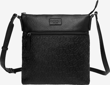 Soccx Crossbody Bag in Black: front