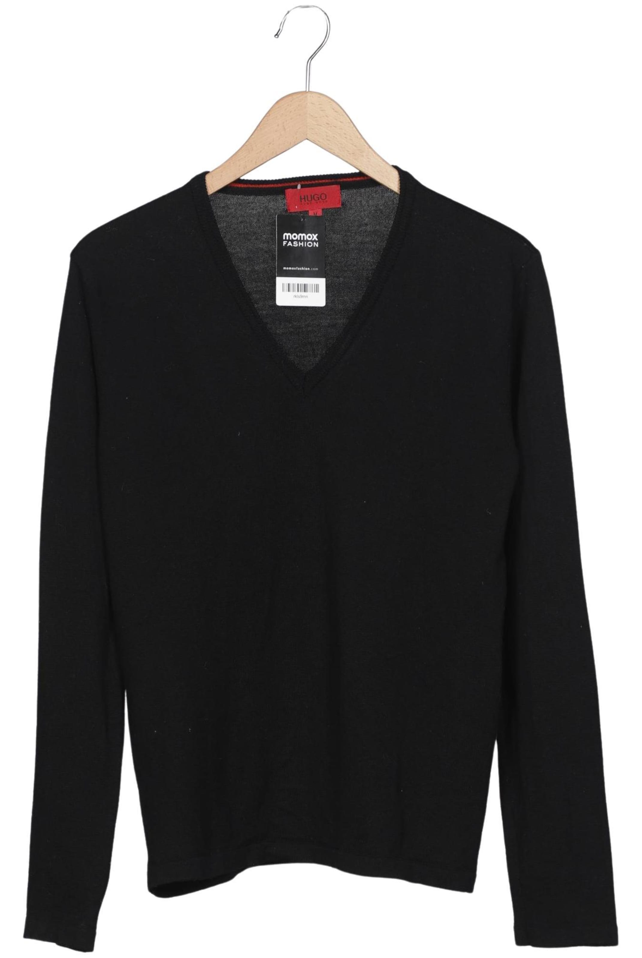 HUGO Sweater & Cardigan in M in Black: front