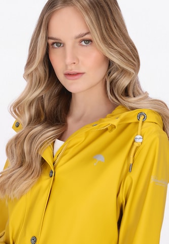 Schmuddelwedda - Abrigo funcional en amarillo