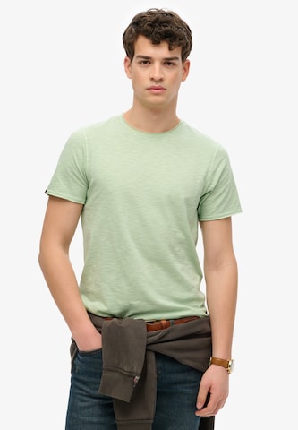 T-Shirt Superdry en vert : devant