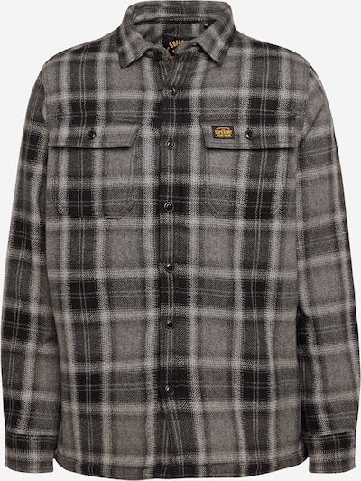 Superdry Prehodna jakna 'Miller' | siva / temno siva / črna barva, Prikaz izdelka
