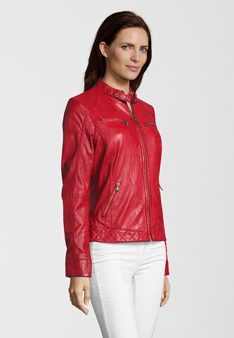 H.I.S Lederjacke 'SAIMINA' in Rot: predná strana