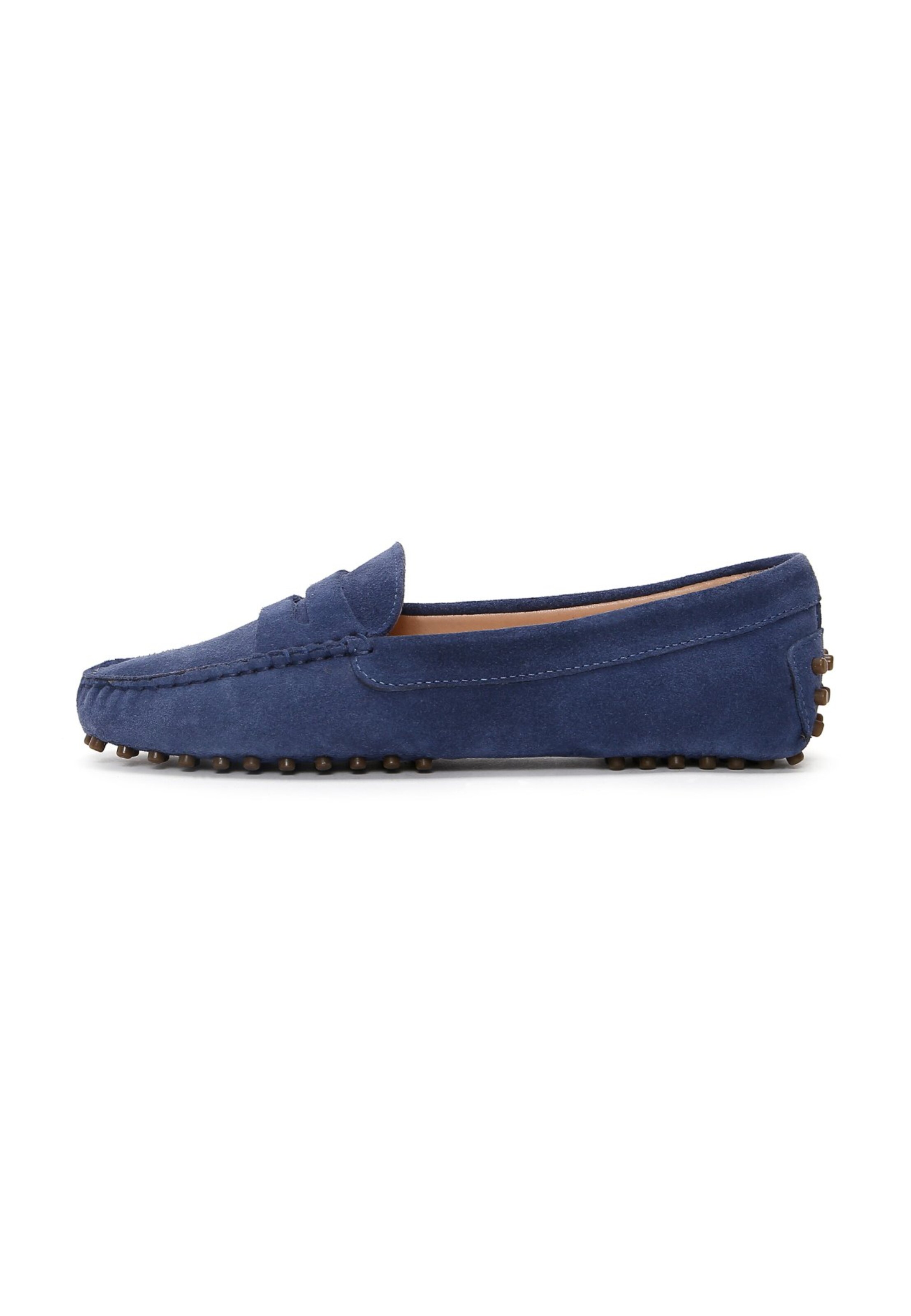 Derimod Moccasin in Blue: front
