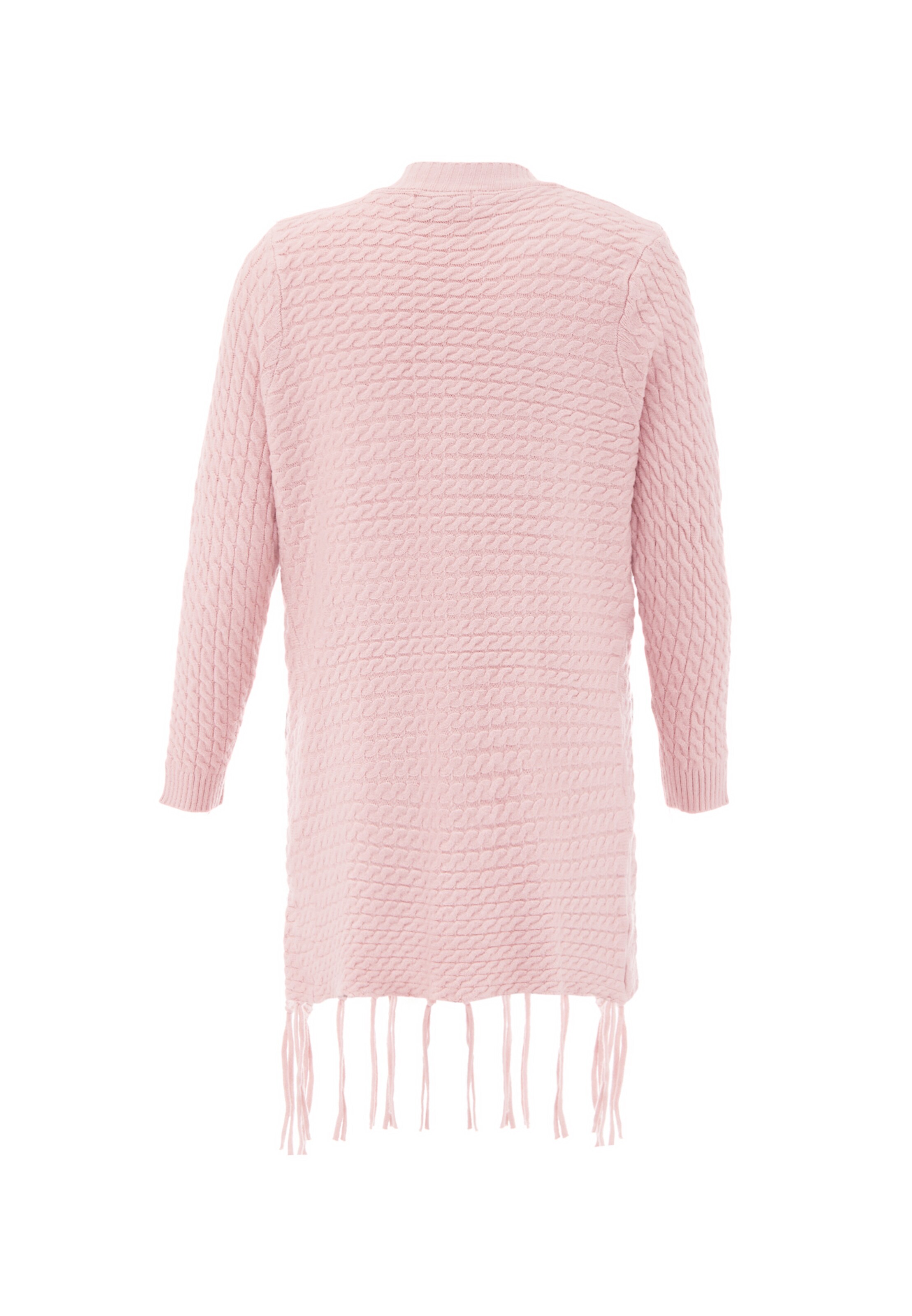 isha Knit Cardigan in Pink